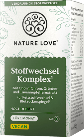 Kapseln Stoffwechsel Komplex Nature Love