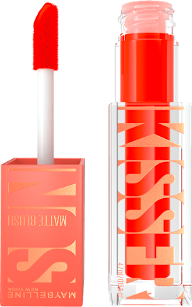 Tekoče rdečilo za lica Sunkisser Matte, 35 Spritzy Orange MAYBELLINE NEW YORK