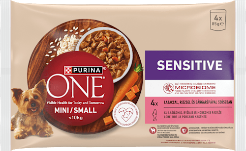 Teljes értékű állateledel, mini és kistestű felnőtt kutyák számára PURINA ONE