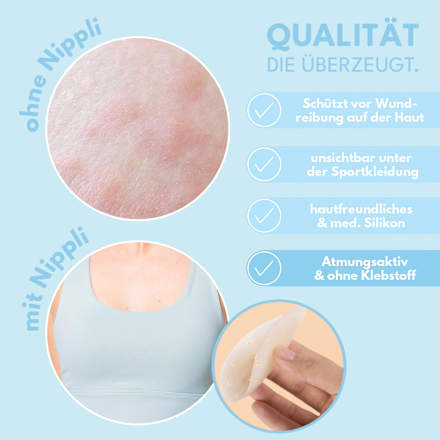 Nippelcover Sports Atmungsaktiv Nude NIPPLI EUROPE GmbH