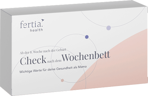 Check nach dem Wochenbett – Bluttest mit Laboranalyse für Zuhause fertia health