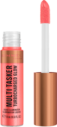 Tekoči osvetljevalec Multi-Tasker Turbocharged Glow, 002 Rosy Rebel RIMMEL LONDON