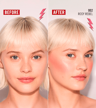 Tekoči osvetljevalec Multi-Tasker Turbocharged Glow, 002 Rosy Rebel RIMMEL LONDON