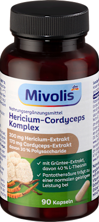 Hericium-Cordyceps Komplex Mivolis