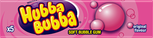 žvýkačky Original Hubba Bubba
