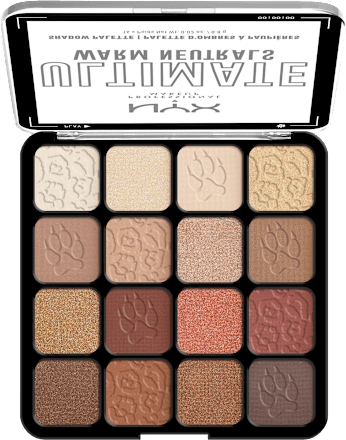 ULTIMATE  paleta senki - 05W Warm Neutrals NYX PROFESSIONAL MAKEUP