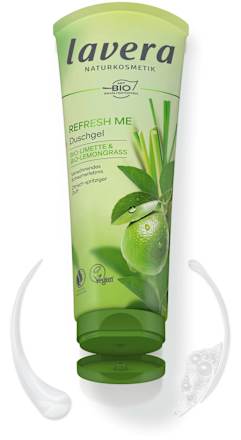 Duschgel REFRESH ME  lavera NATURKOSMETIK