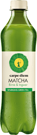 Erfrischungsgetränk Matcha Birne & Ingwer Carpe Diem