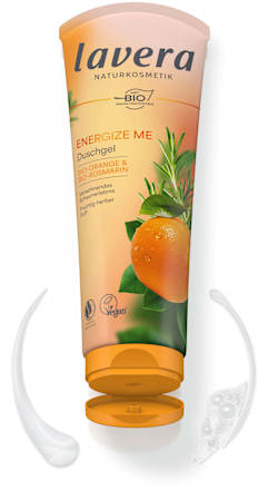 Duschgel ENERGIZE ME  lavera NATURKOSMETIK