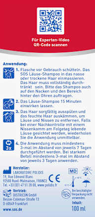 Shampoo Läusefrei  SOS