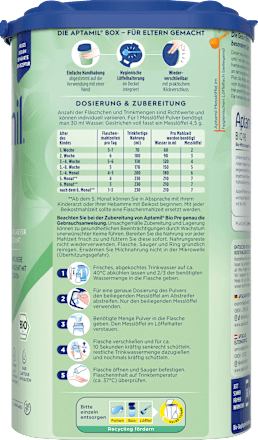 Anfangsmilch Pre von Geburt an Aptamil