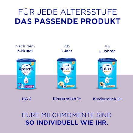 Anfangsmilch HA1 von Geburt an Aptamil