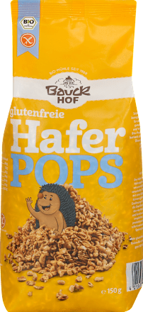 Müsli Haferpops glutenfrei Bauck Mühle