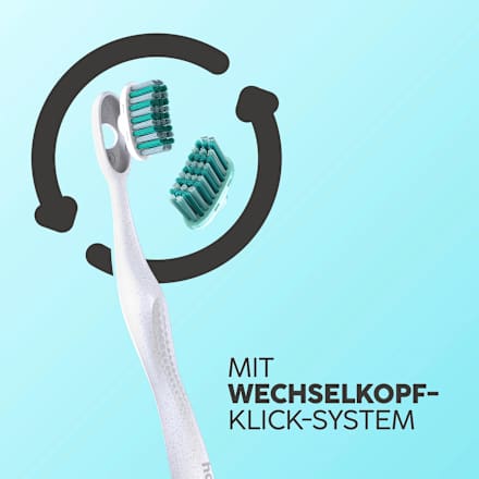 Zahnbürste Eco Change mit Aufsteckbürsten happybrush
