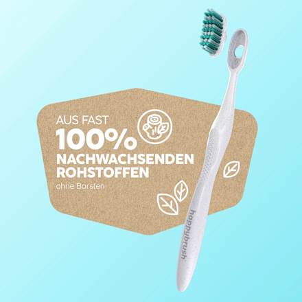Zahnbürste Eco Change mit Aufsteckbürsten happybrush