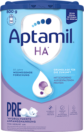 Anfangsmilch Pre HA von Geburt an Aptamil
