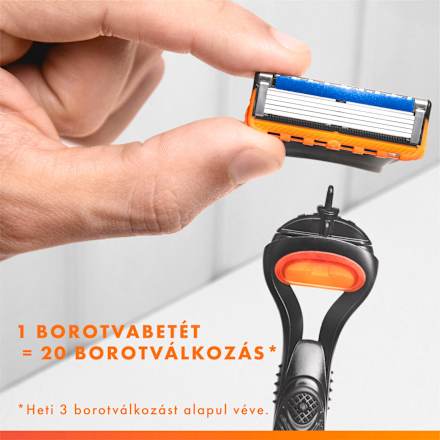 Férfi borotvabetét, Fusion5 Gillette