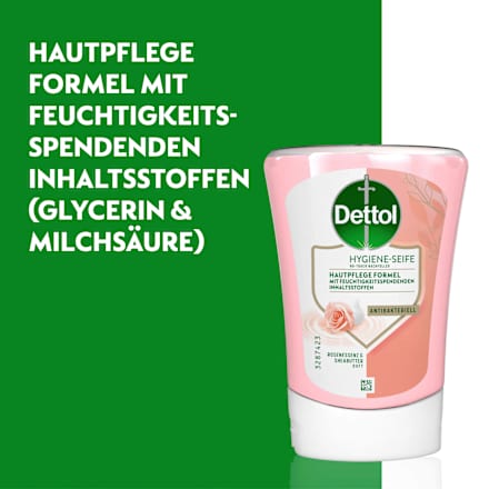 Flüssigseife No-Touch Sheabutter & Rosen Nachfüllpack Dettol