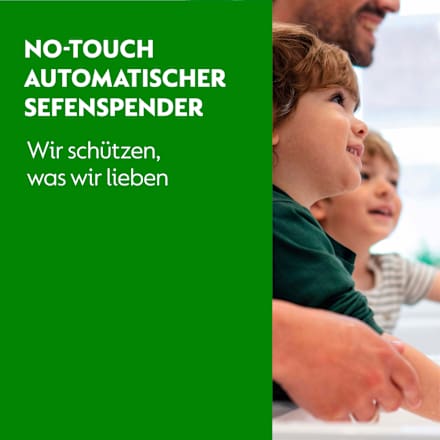 Seifenspender No-Touch + Nachfüllpack Dettol