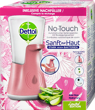 Seifenspender No-Touch + Nachfüllpack Dettol