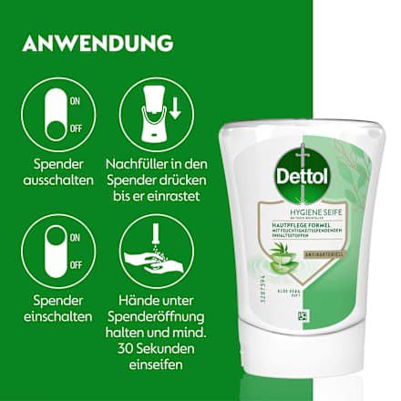 Flüssigseife Aloe Vera Nachfüllpack Dettol