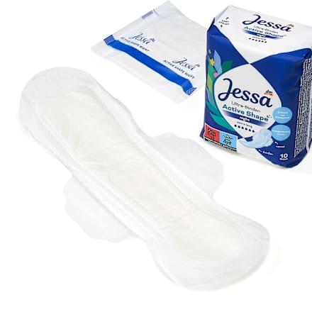 Assorbenti con ali Ultra Active Shape Night Jessa