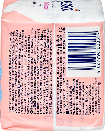 Ultra -Binden Skin Comfort Normal mit Flügel Jessa