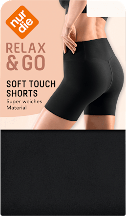 Shorts Soft Touch schwarz, Gr. 36/38 nur die
