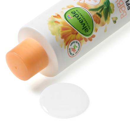 Spumant de baie delicat pentru bebeluși alverde BABY