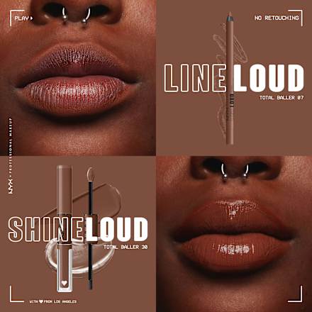 Lipliner Line Loud 07 Total Baller NYX PROFESSIONAL MAKEUP