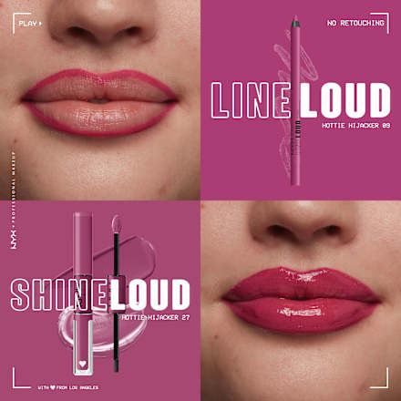 Lipgloss Shine Loud High Shine Lip 27 Hottie Hijacker NYX PROFESSIONAL MAKEUP