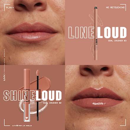 Lipgloss Shine Loud High Shine Lip 02 Goal Crusher NYX PROFESSIONAL MAKEUP