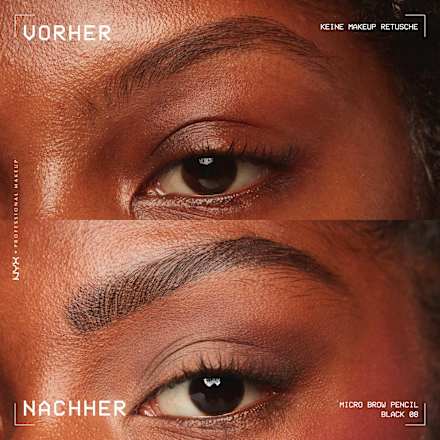 Augenbrauenstift Micro Brow 08 Black NYX PROFESSIONAL MAKEUP