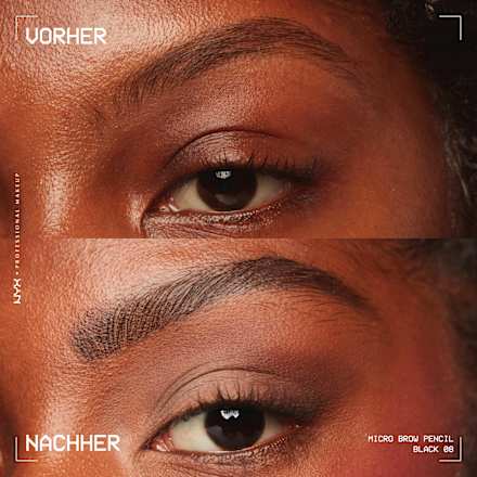 Augenbrauenstift Micro Brow 08 Black NYX PROFESSIONAL MAKEUP