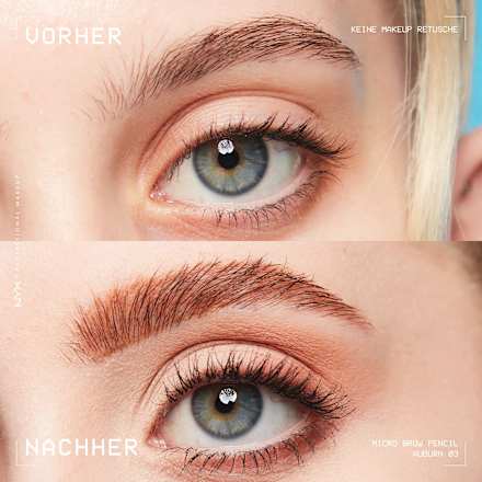 Augenbrauenstift Micro Brow 03 Auburn NYX PROFESSIONAL MAKEUP