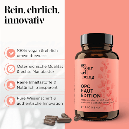 Kapseln OPC Haut Edition get your well being BY BIOGENA