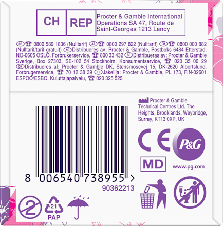 discreet Slipeinlagen Inkontinenz Normal always