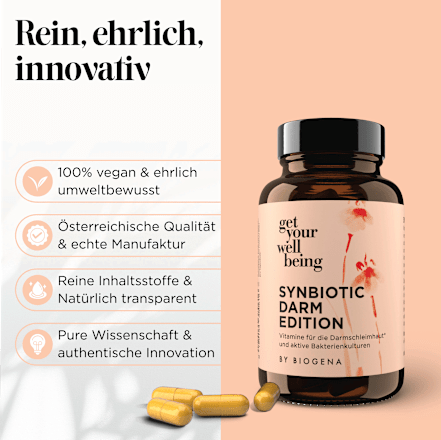 Synbiotic Darm Edition Kapseln 60 St get your well being BY BIOGENA