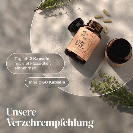 Kapseln Leber Bitter Edition get your well being BY BIOGENA