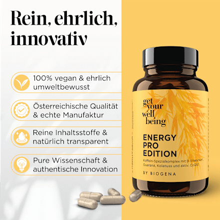 Kapseln Energy Pro Edition  get your well being BY BIOGENA