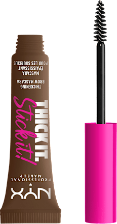 Brow Mascara Thick It. Stick It! 06 Brunette NYX PROFESSIONAL MAKEUP