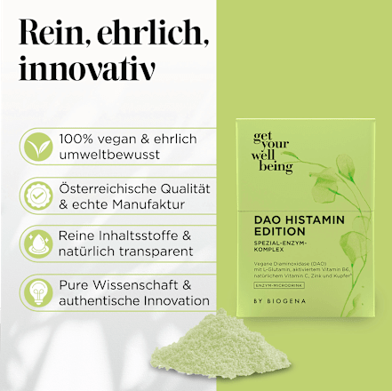 Pulver Dao Histamin Edition get your well being BY BIOGENA