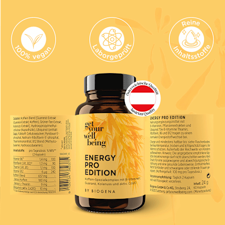 Energy Pro Edition Kapseln 60 St get your well being BY BIOGENA