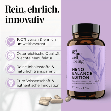 Kapseln Meno Balance Edition get your well being BY BIOGENA