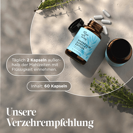 Kapseln Magnesium Komplex Edition get your well being BY BIOGENA