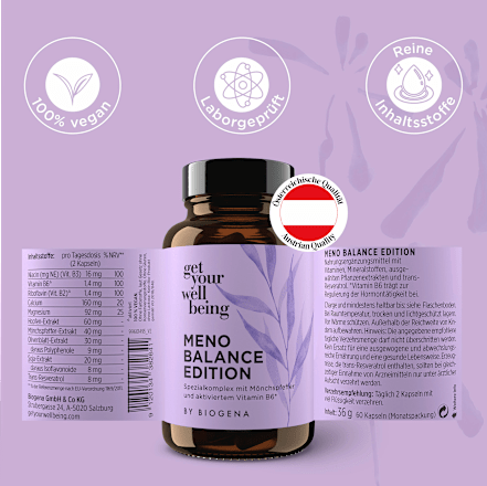 Meno Balance Edition Kapseln 60 St get your well being BY BIOGENA