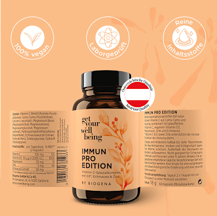 Kapseln Immun Pro Edition get your well being BY BIOGENA