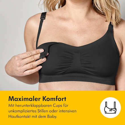 Schwangerschafts- und Still-BH Gr. M Keep Cool, weiß Medela