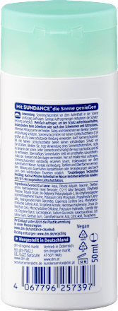 Sonnenmilch Kids sensitiv LSF 50+, Reisegröße SUNDANCE