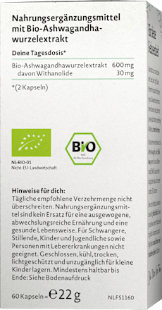 Ashwagandha KSM 66 Nature Love